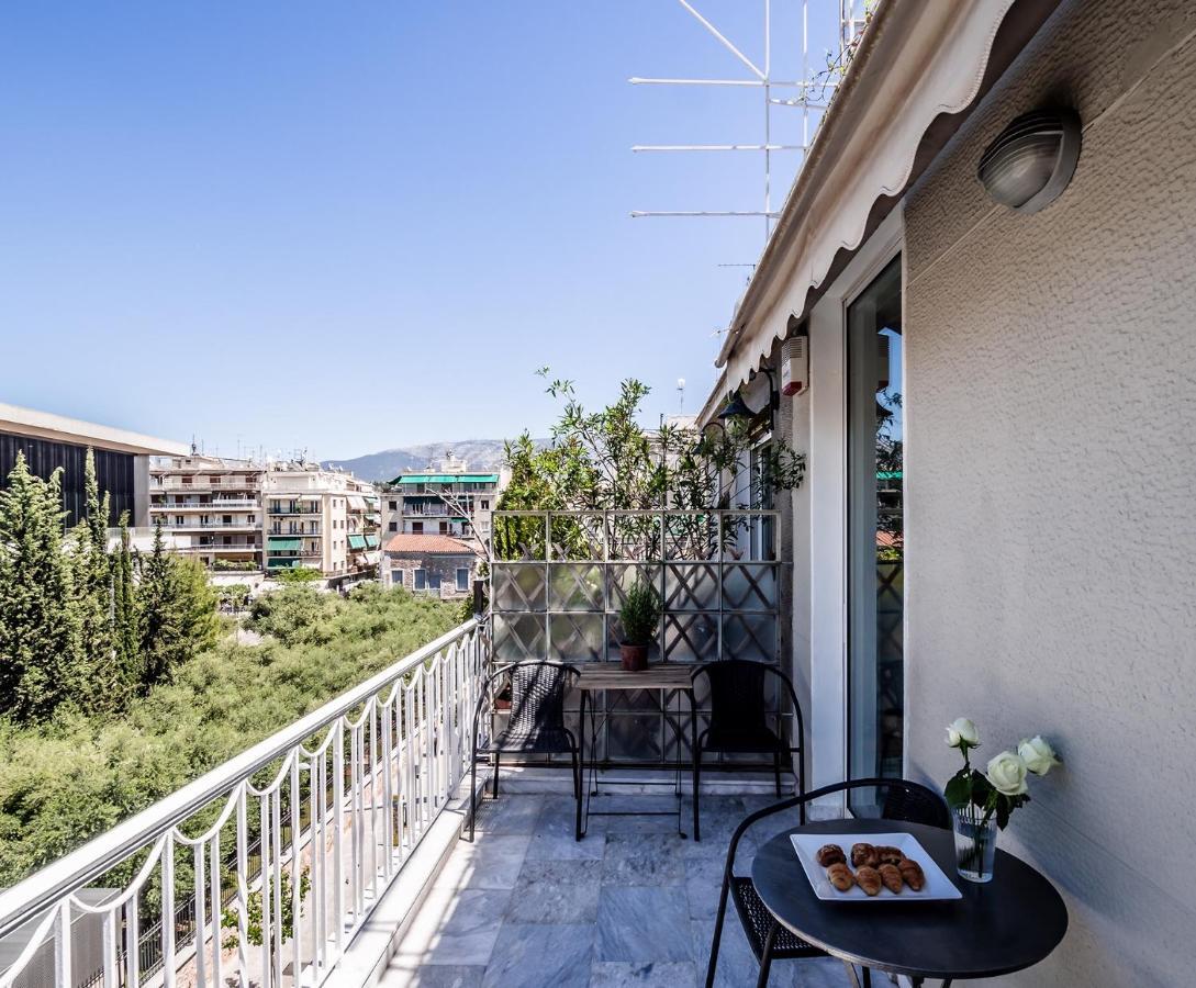 Peripatos Apartment Athene Buitenkant foto